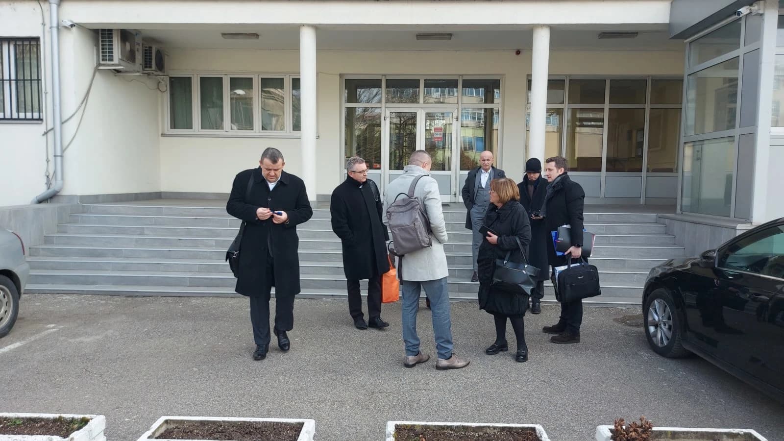 Ispred suda u Banjoj Luci, nakon ročišta Zeljkoviću i ostalima