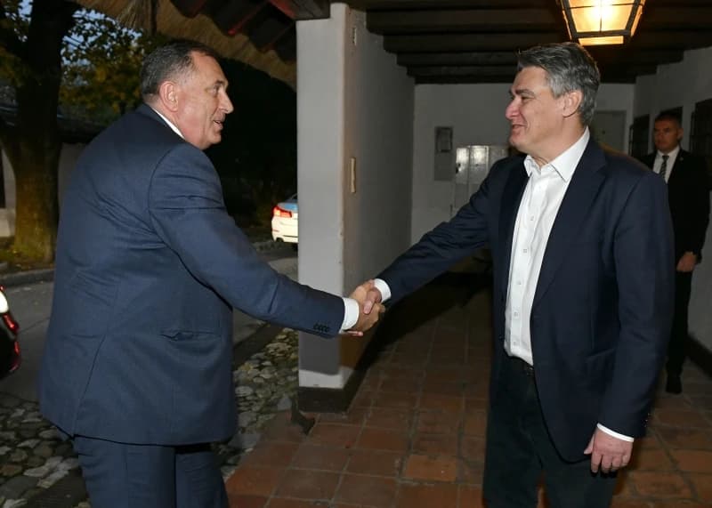 Milanović razgovarao s Dodikom: Cilj legitimno predstavljanje sva tri naroda u BiH
