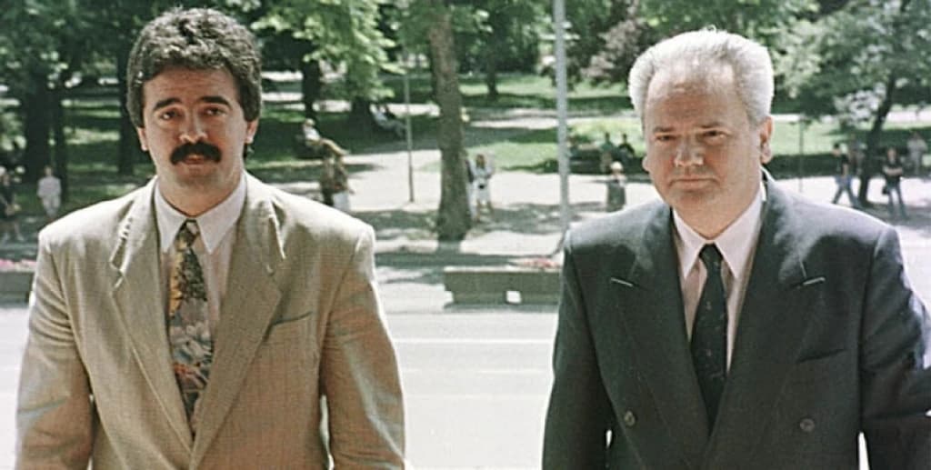 Momir Bulatović i Slobodan Milošević