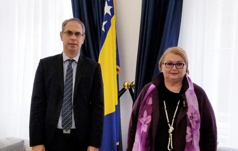 Ministrica Turković i specijalni predstavnik Štefanek 