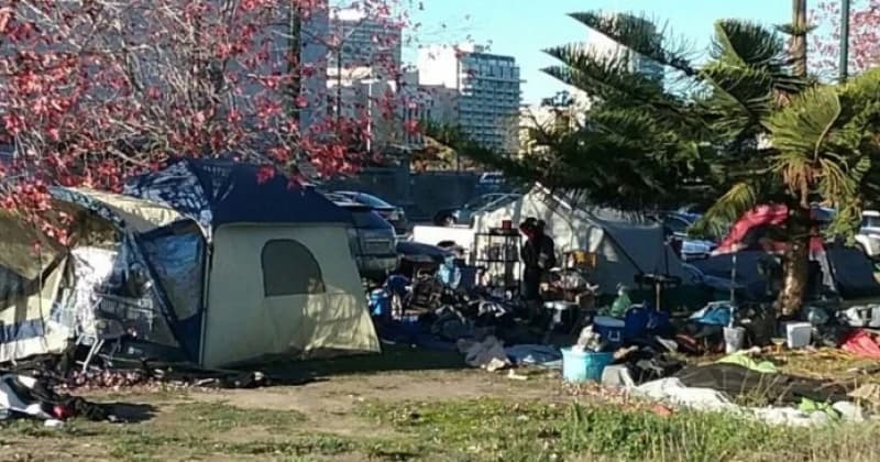 Beskućnici Los Angeles 