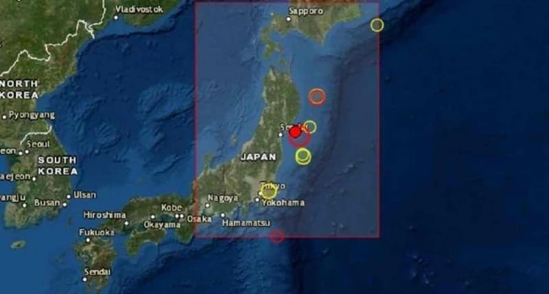 Japan, zemljotres 