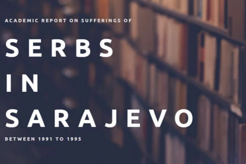 Izvještaj o "stradanju Srba u Sarajevu" u jednoj rečenici: Osveta Turcima za bunu protiv dahija...