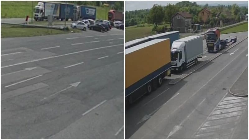 Kamioni čekaju na granici s Hrvatskom, na potezu vlasti BiH
