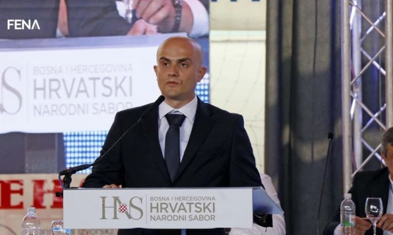 Predsjednik Hrvatske republikanske stranke (HRS) Slaven Raguž 