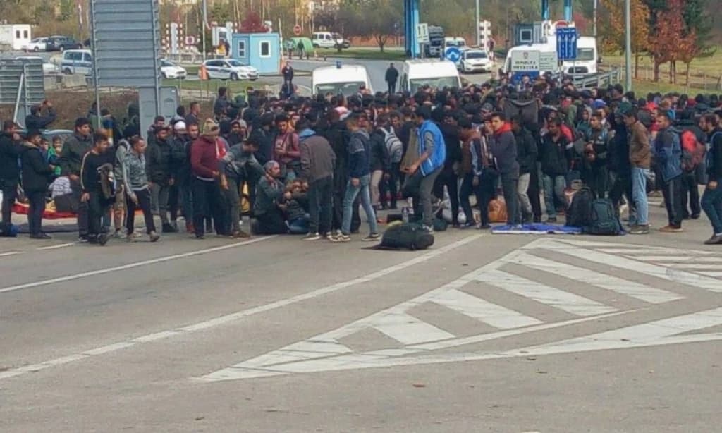Migranti na GP Maljevac