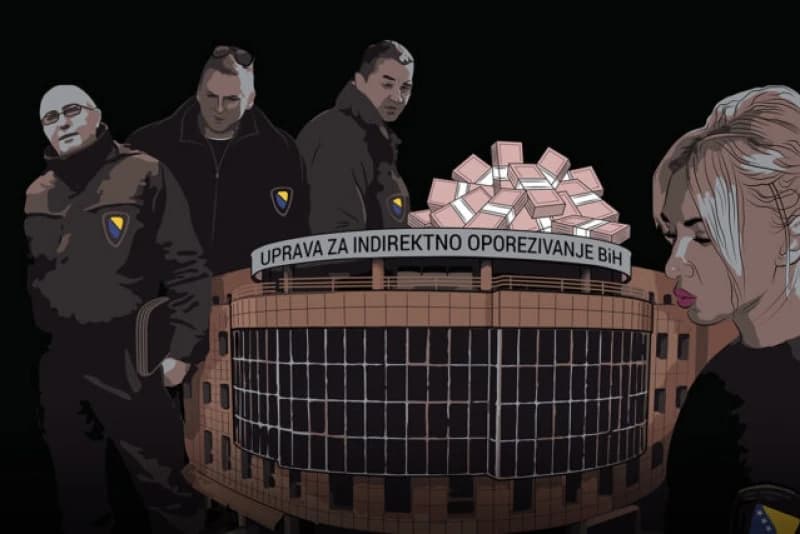 Šefica i njeni "crnokošuljaši" za iznude