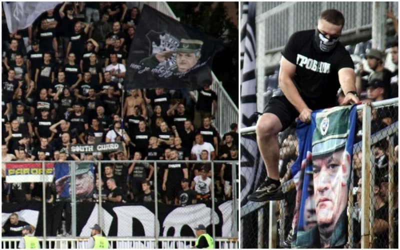 Oglasio se FK Novi Pazar nakon što su navijači Partizana skandirali "Nož, žica, Srebrenica" i veličali Ratka Mladića