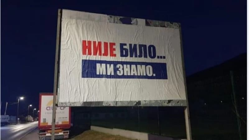 Plakat u Rogatici