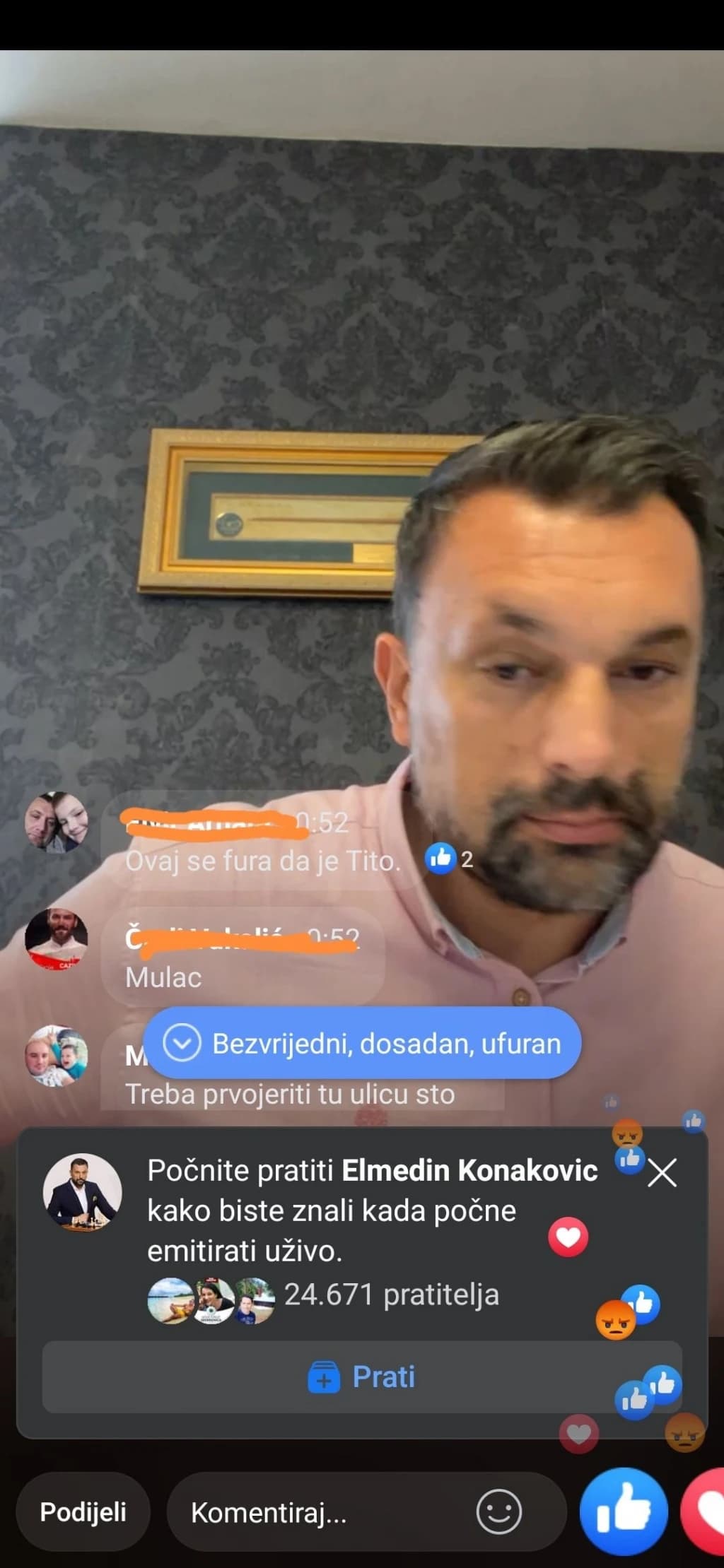 Konaković: Imao sam tupavih izjava, Forto i Vranić neadekvatnih, Vlada KS postigla je autogol