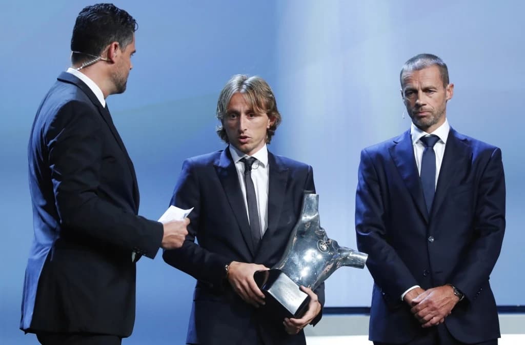 Luka Modrić najbolji igrač Evrope