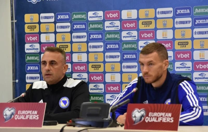 Zmajevi gostuju u Lvivu: Petev i Džeko optimisti pred derbi protiv Ukrajine