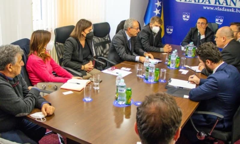 USK, posjeta delegacije Ambasade Italije u BiH 