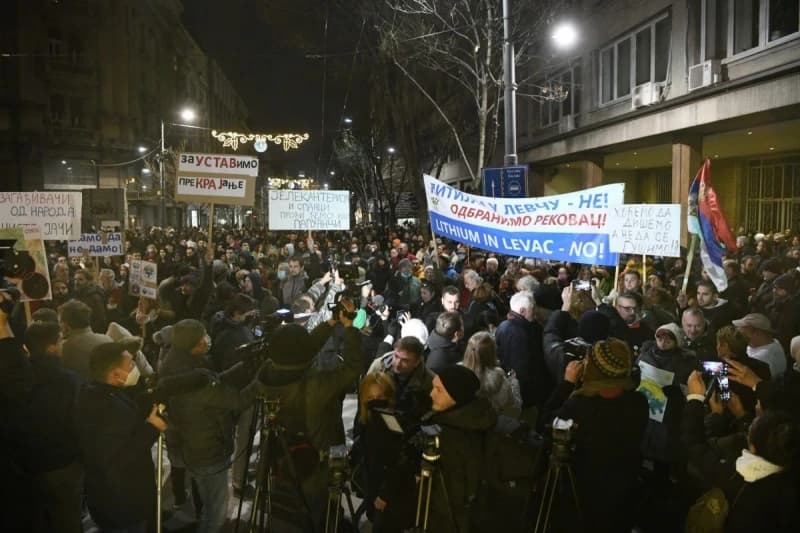 Protest u Beogradu