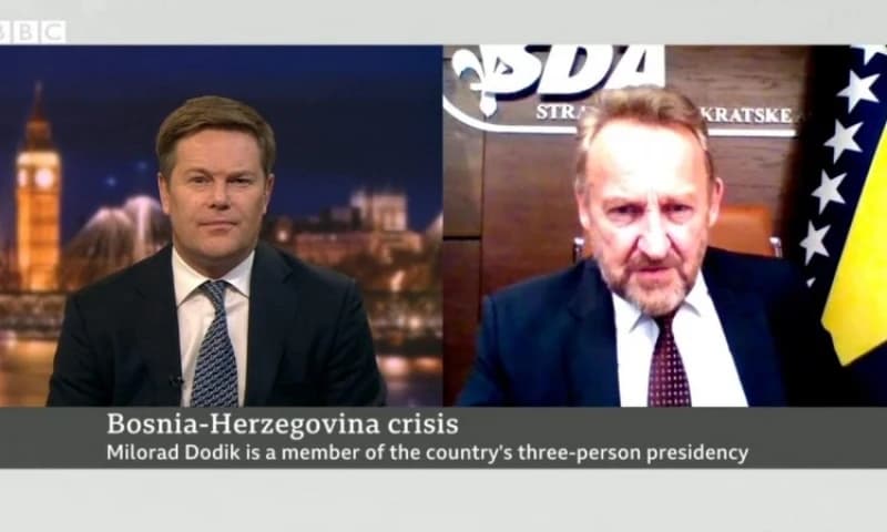 Izetbegović za BBC: Sankcije Dodiku nisu dovoljne, mora se uraditi više, očekujemo to od SAD-a