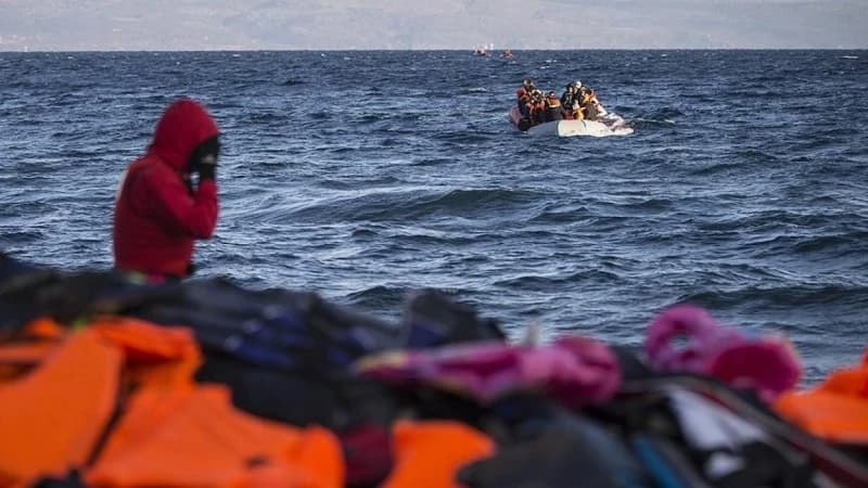 Egejsko more, migranti 