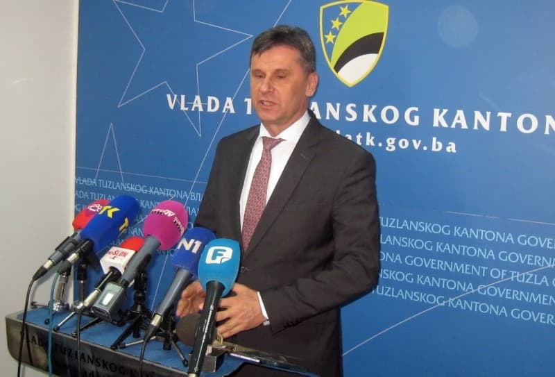 Premijer FBiH Fadil Novalić u sjedištu Vlade TK