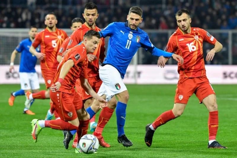Sjeverna Makedonija senzacionalno izbacila Italiju