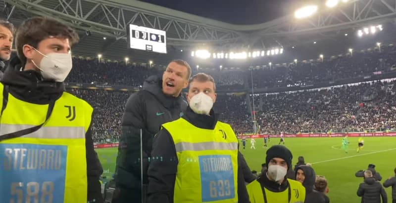 Navijač Juventusa isprovocirao Džeku: Pogledajte reakciju Dijamanta