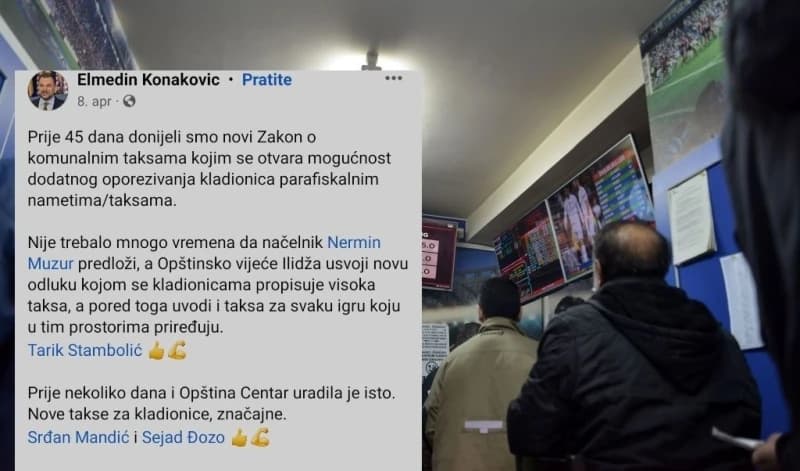 Kome pogoduju povećane komunalne takse u KS: Umjesto kladionica kaznili privrednike