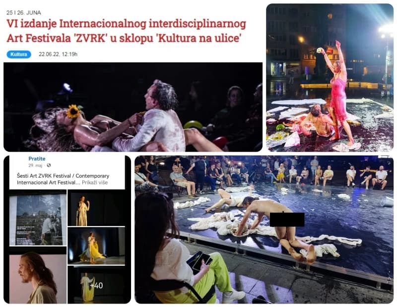 Organizatorica "performansa" sinoć jedno, jutros drugo; Pozorište najavi, pa briše; ministar tagovan, a Vlada "ništa ne zna"