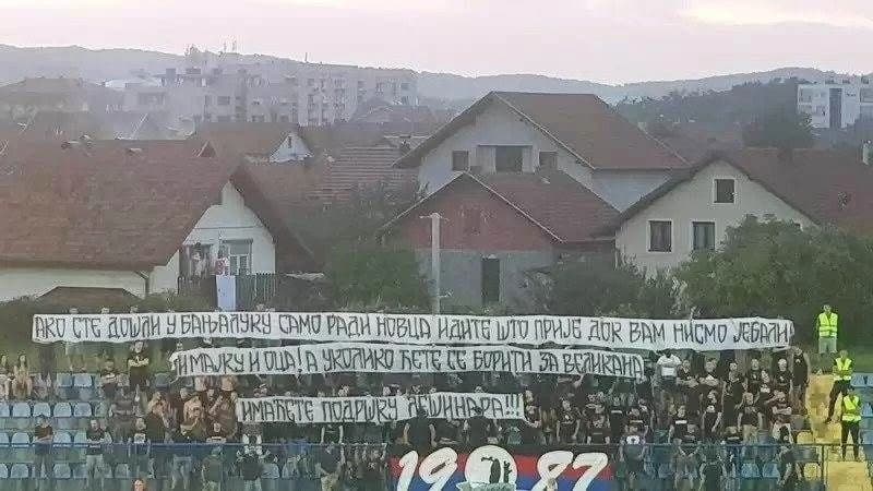 Navijača Borca poslali žestoku poruku Nenadu Lalatoviću i fudbalerima