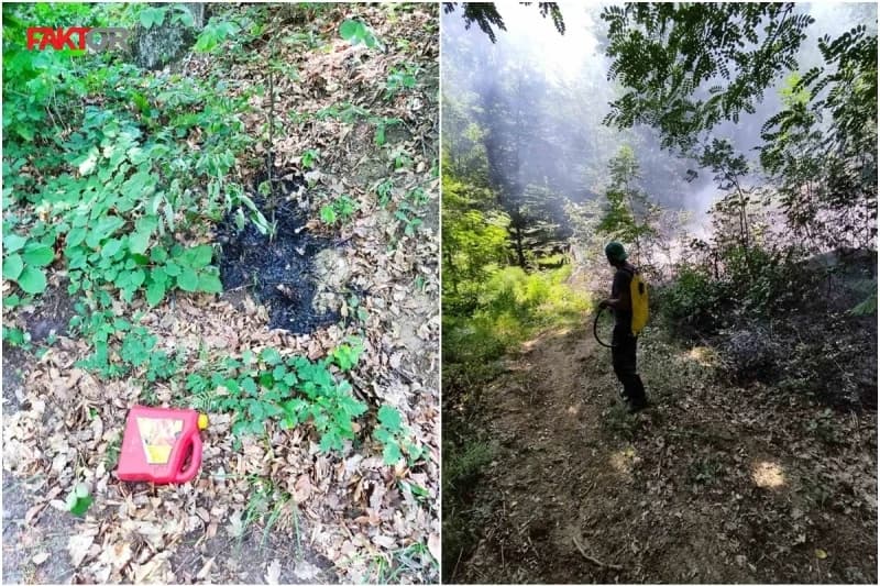Vatrogasci do požarišta pješače i do pet kilometara: Požari na području Tuzle najvjerovatnije su podmetnuti