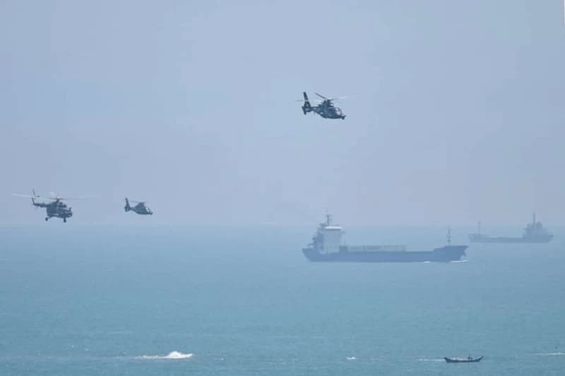 vojna vježba Kine blizu Tajvana