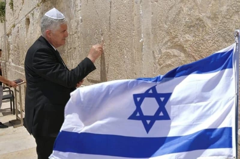 Inicijativa HNS-a: Ako BiH ne prizna Jerusalem kao glavni grad Izraela, Čović će to uraditi sam