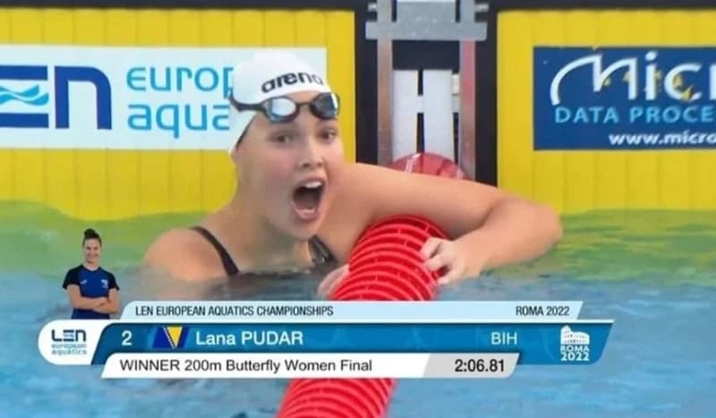 Pogledajte utrku i reakciju Lane Pudar nakon što je došla do evropskog zlata