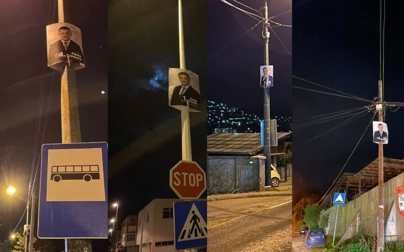 Čamparini i Zvizdićevi izborni plakati na nedozvoljenim mjestima, kazne od 3.000 do 30.000 KM