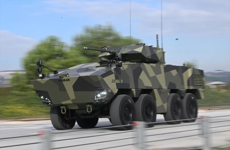 Novi izdanak turske odbrambene industrije: Oklopnjak 8x8 Arma II spreman za serijsku proizvodnju