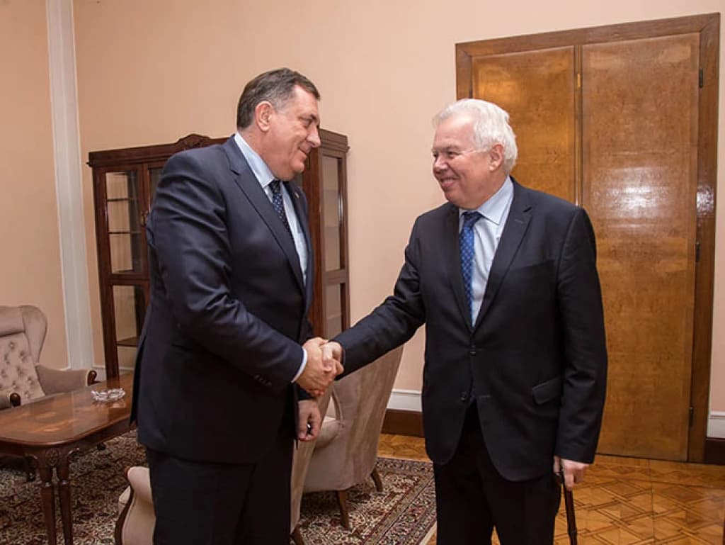 Milorad Dodik i Peter Ivancov