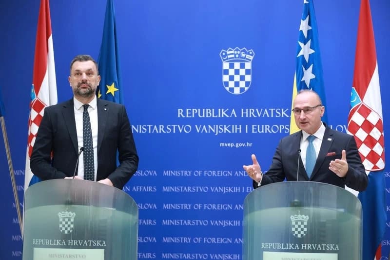 Konaković ozvaničio u Zagrebu da će se Vlada Hrvatske pitati za izmjene Ustava i Izbornog zakona BiH