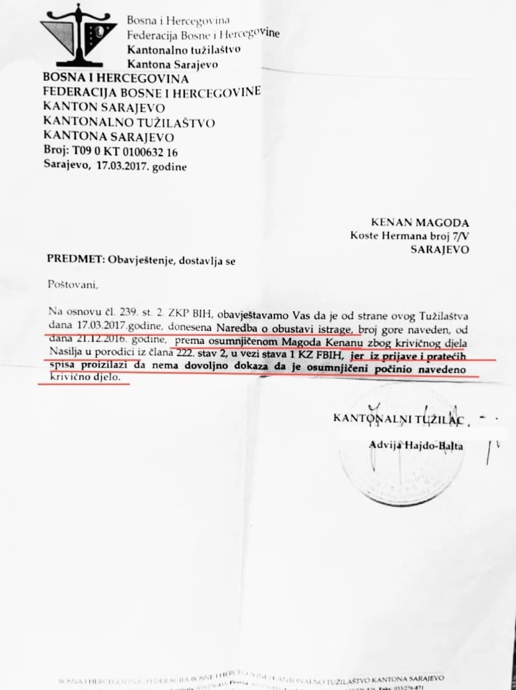 SDP brani Magodu: Da ima dokaza, smijenili bismo ga