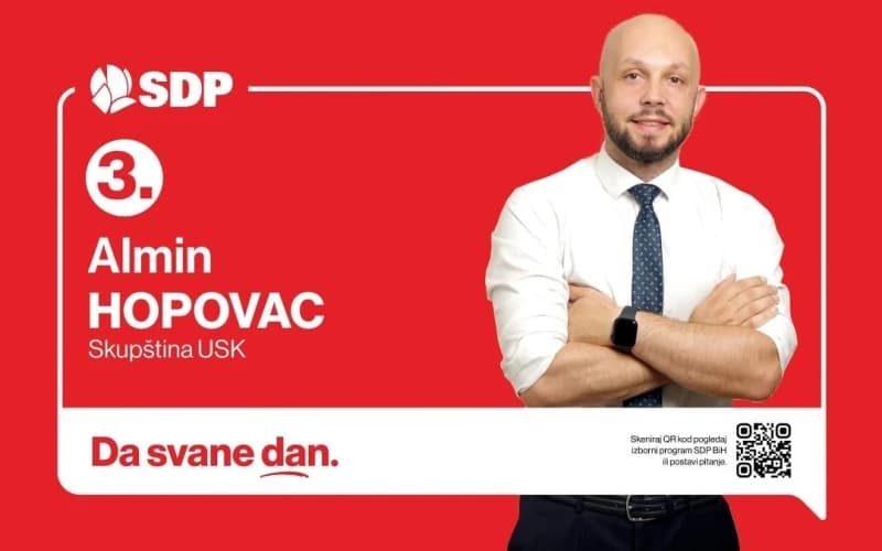 Protiv SDP-ovog kandidata za ministra policije FBiH Almina Hopovca podignuta optužnica