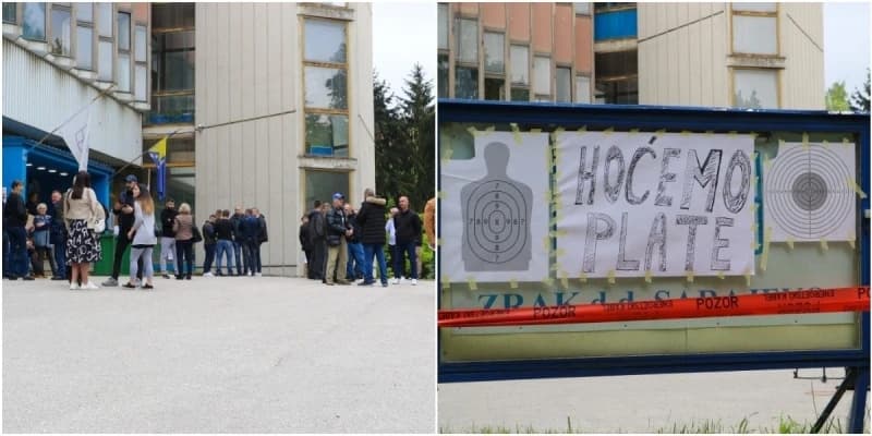 Radnici Zraka čekaju potez Vlade FBiH, stečajni upravnik tvrdi da kajmak posla s Austrijancima ide nekome s vrha