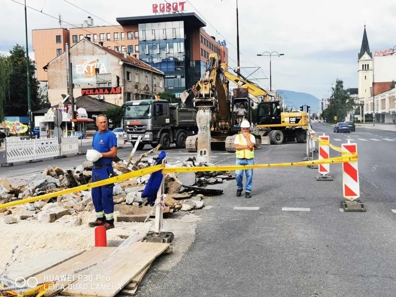 Socijalno raskrsnica, obnova tramvajske pruge u Sarajevu