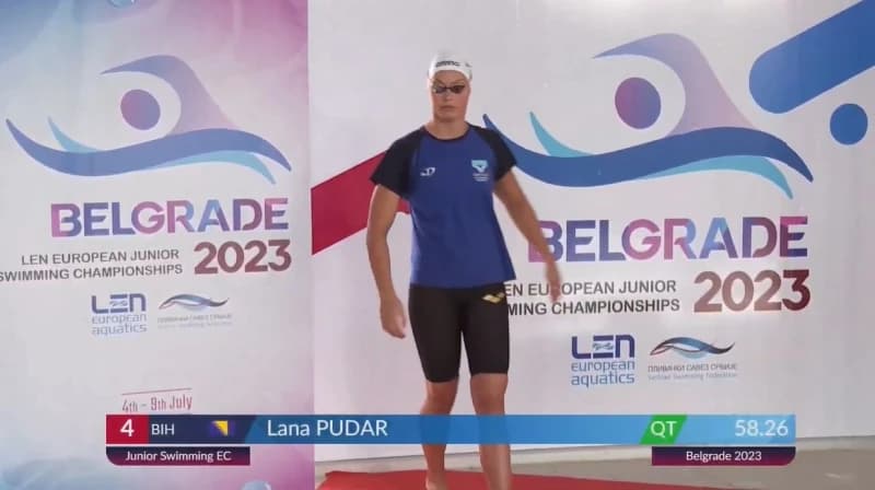 Pogledajte kako je Lana Pudar pomela konkurenciji i isplivala evropski juniorski rekord