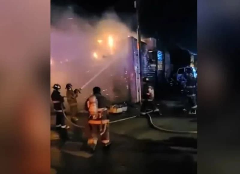 Požar u baru u Meksiku