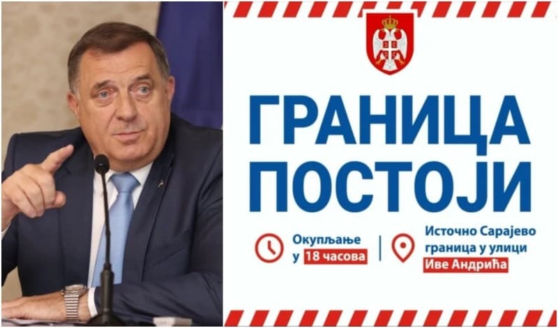 Promotivnim spotom uz skandalozne poruke građani RS-a pozvani da obustave saobraćaj "na granici sa FBiH"