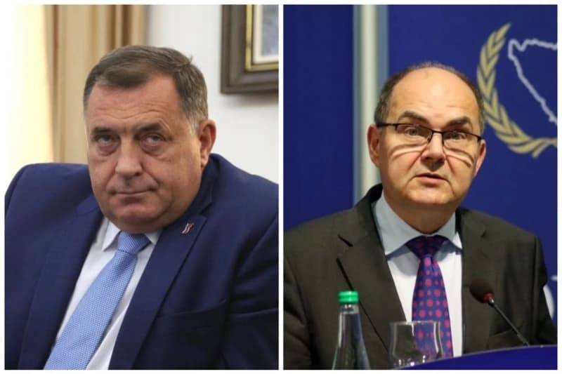 Milorad Dodik i Christian Schmidt