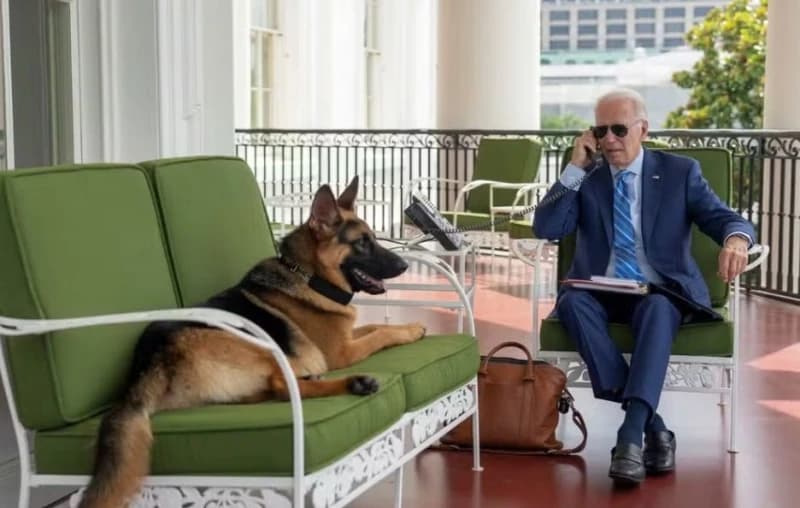 Joe Biden i njegov pas
