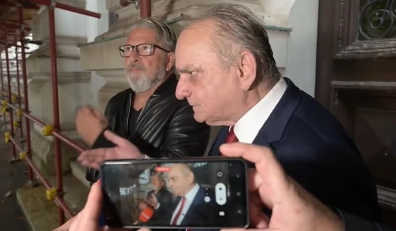 Branimir Glavaš ispred suda u Zagrebu