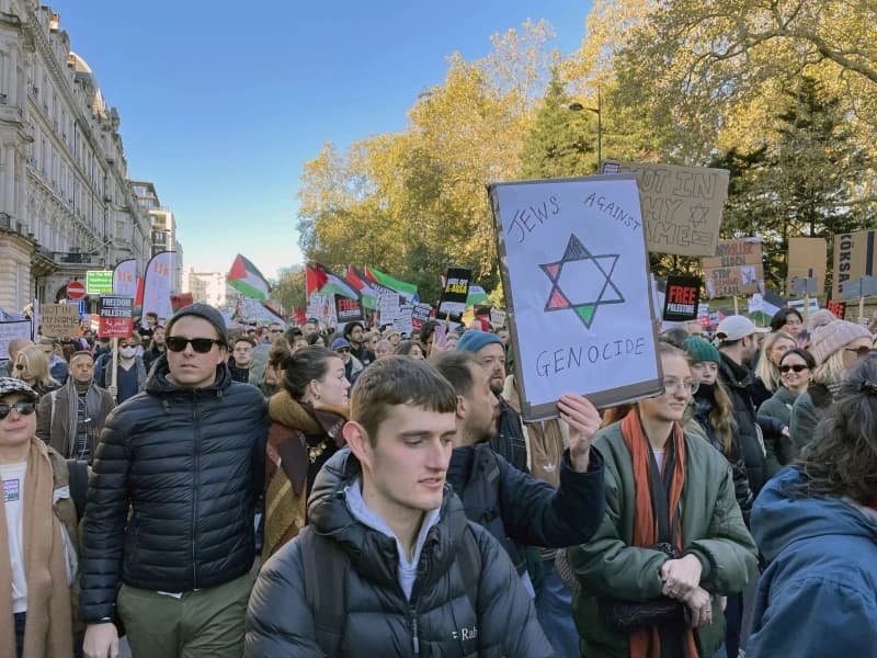 London, protesti, podrška Palestini 