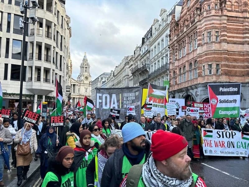 Protestna šetnja u Londonu