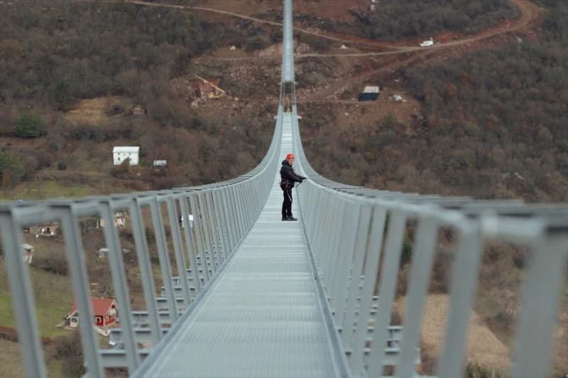 Mađarska, najduži pješački most na svijetu