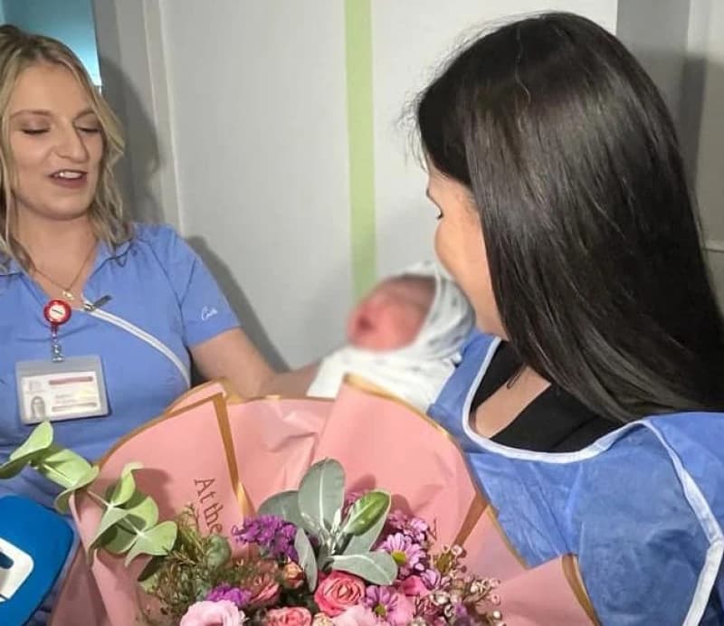 Prva rođena beba u 2024. godini u Sarajevu je djevojčica Zumra