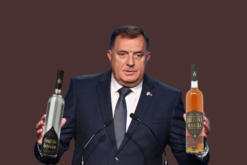 Milorad Dodik, Dodikova rakija