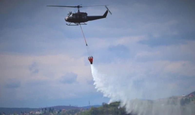 Dodik nije dao da helikopter OSBiH gasi požar, vojska bez njega ne može pomoći građanima